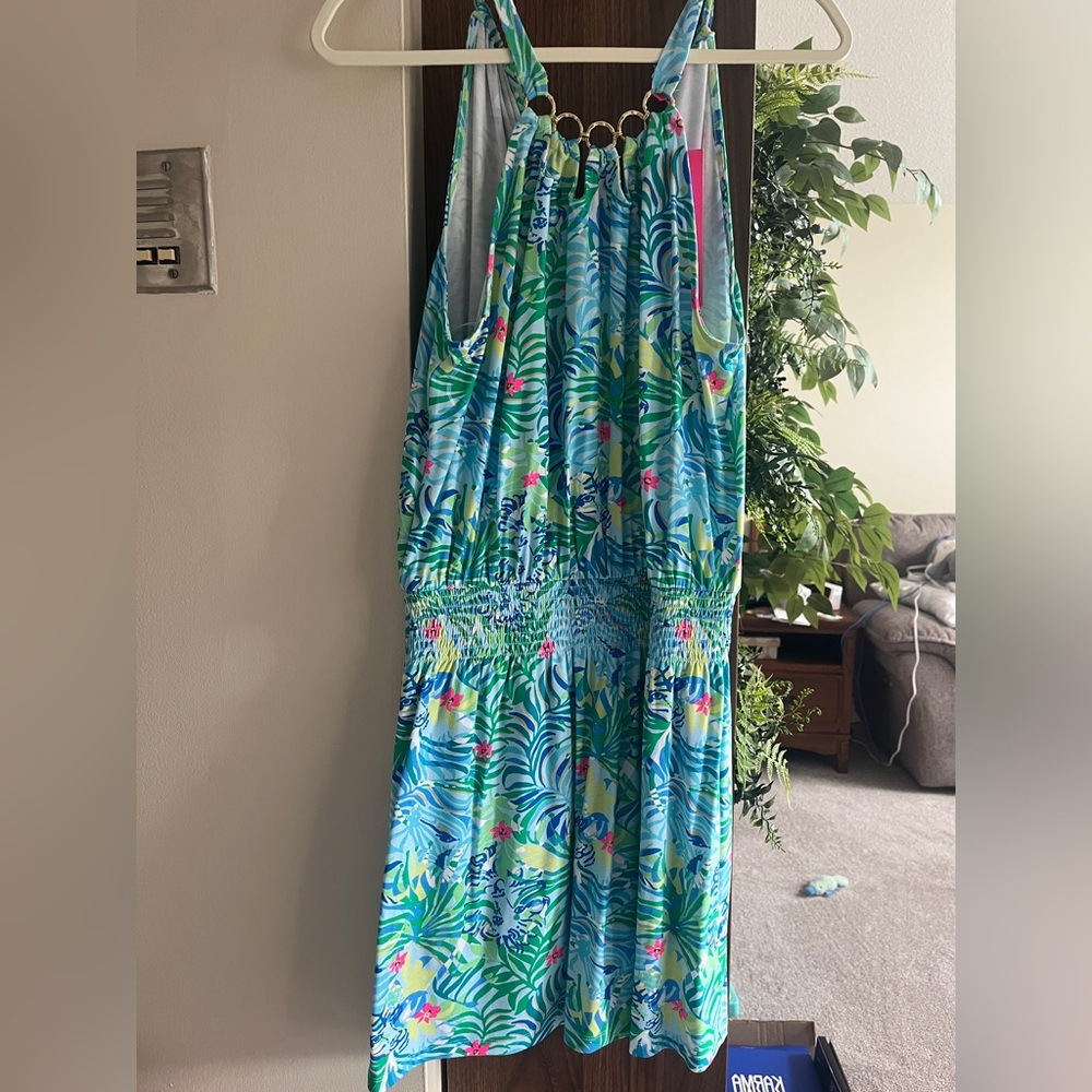 NWT Lilly Pulitzer Shirelle Skirted Romper in Multi Via Parigi